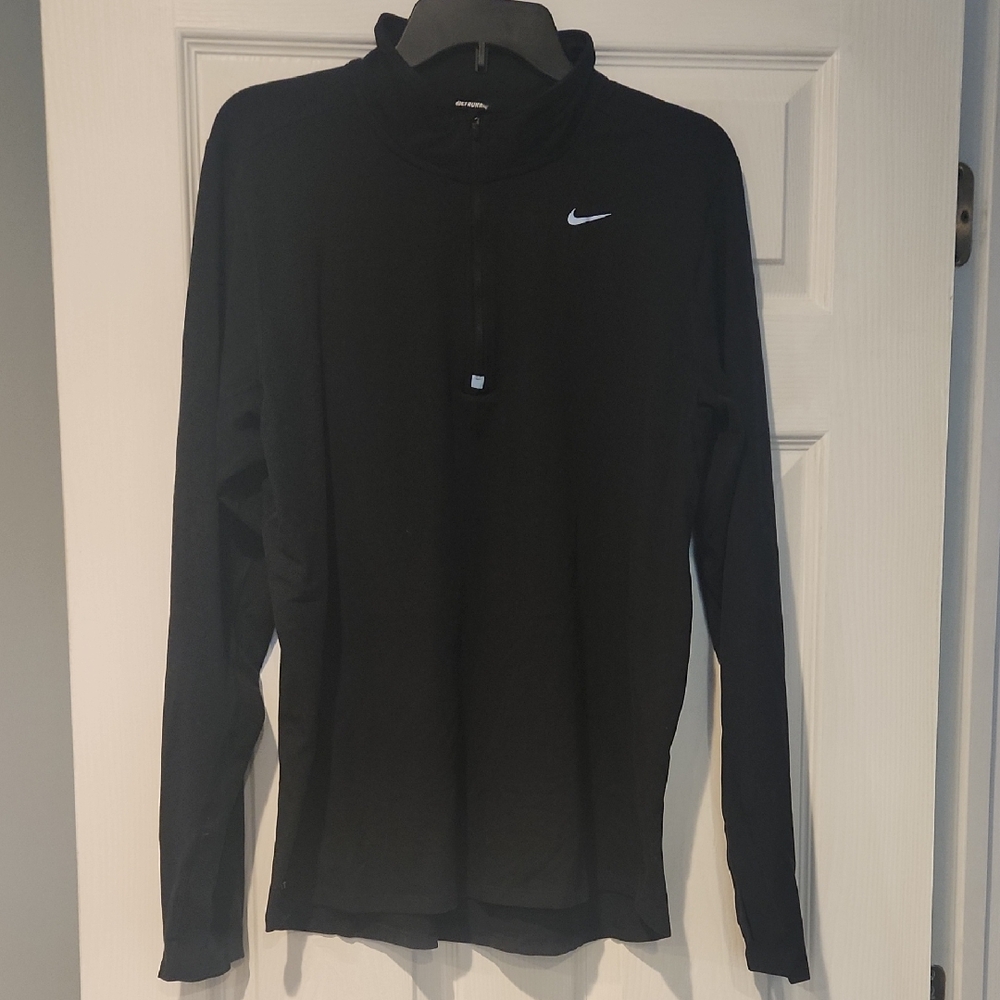 Nike Dri-FIT Black Long Sleeve Top